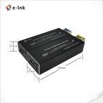 1.4a HDCP1.2 4k Fiber Optic HDMI Extender Over Multimode Fiber 80km
