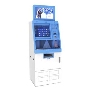Wholesale OEM Cinema Ticket Self Service POS Kiosk With Barcode Printing from china suppliers