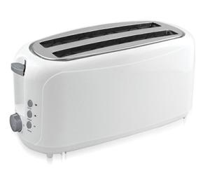Wholesale Small Kitchen Appliances 2 Slot Plastic White 4 Slice Toaster KT-3083 from china suppliers