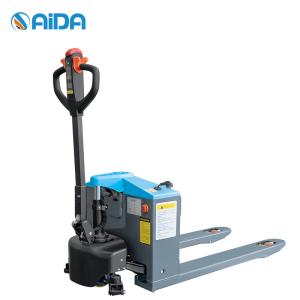 Wholesale Pedestrian Full Electric Pallet Jack Forklift 800W Lift Motor Powered from china suppliers