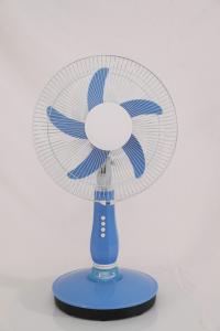 Wholesale Fashionable Solar Powered Outdoor Fan , Blue Ac Dc Pedestal Fan from china suppliers