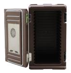 120L Heated Food Pan Carrier , Insulated Food Carrier With Wheels