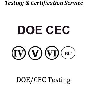 Wholesale Department Of Energy DOE Certification North American Certification from china suppliers