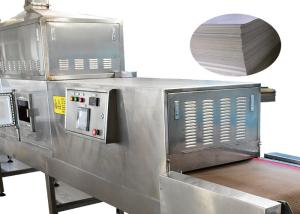 Wholesale Uniform Heating Microwave Paper Dryer Machine , 60KW Continuous Vacuum Belt Dryer from china suppliers