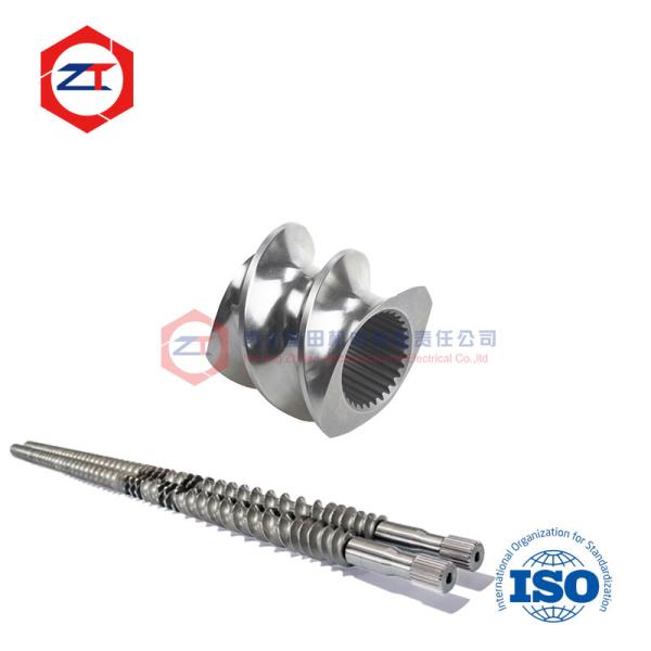 W6Mo5Cr4V2 Extrusion Screw Manufacturer Twin Screw Extruder Spare Parts Elements