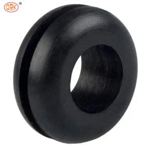 Wholesale Custom Heat Resistance Black Silicone Rubber Hole Grommets Plug / Rubber Cable Grommet Ring For Car Spare Parts from china suppliers