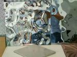 Embossed Stainless Steel Panels Rose Gold Mirror Finish For Hotels Villa Lobby