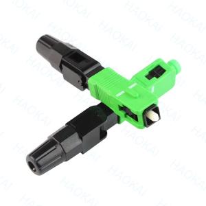 Wholesale SC APC Fiber Optic Fast Connector 55mm Length Fiber Optic Quick Connector from china suppliers