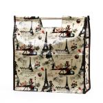 environment polypropylene woven shopper bag/eco-friendly gravure printing pp