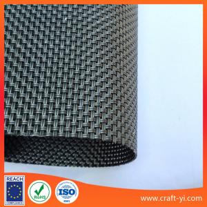 Wholesale Outdoor Fabrics - Sunbrella outdoor chair fabric in Textilene mesh fabricin black color from china suppliers