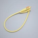 Antibacterial Latex Silicone Foley Catheter Three Way 22FR 24FR