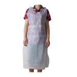 Sleeveless Disposable CPE Plastic Aprons , Water Resistant Kitchen Apron