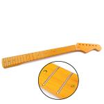Matte finish Electric Guitar Neck 21 Fret Fender Stratocaster Maple Neck abalone