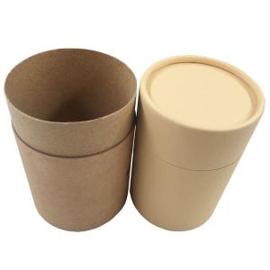 Wholesale T Shirt Cylinder Kraft Tube Packaging Cardboard Tube Food Packaging Custom Size from china suppliers
