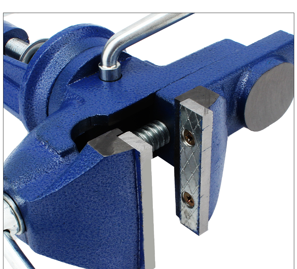 3 Inch Universal Table Vise 360 Degree Swivel Base Quick Adjust
