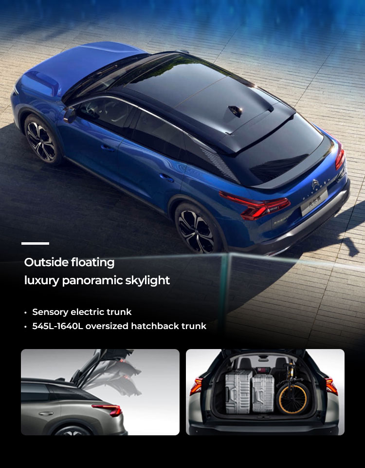 Panoramic Sunroof Petrol Cars 2023 Used Citroen Versailles CX5 with Maximum Torque 200-300Nm and Design Online