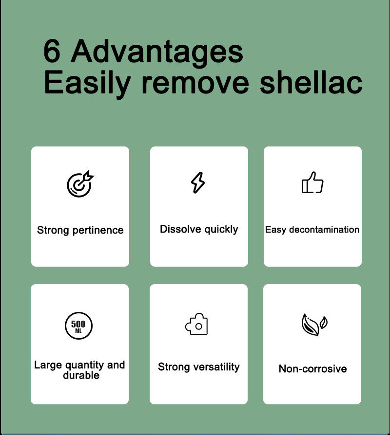 Cleansing Solution Shellac Remover The Ultimate Clean – Insect Glue Cleanser