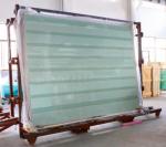 Flat 6mm Chemical Fully Tempered Safety Glass Partition / Tempered Frosted Glass