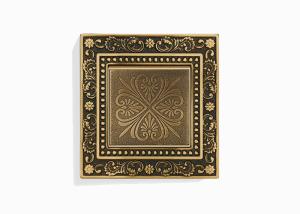 Wholesale Brass Wall Switch Panel , Retro Light Switches 86*86mm 10A 250V 1 2 3 4 Gang 1 2 Way from china suppliers