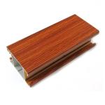 6063 T3 2.0mm Wood Finish Aluminium Profiles For Door