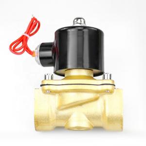 Wholesale AC DC 12V 24V 110V 220V Brass Solenoid Water Valve With Pure Copper Enameled Wire Coil from china suppliers