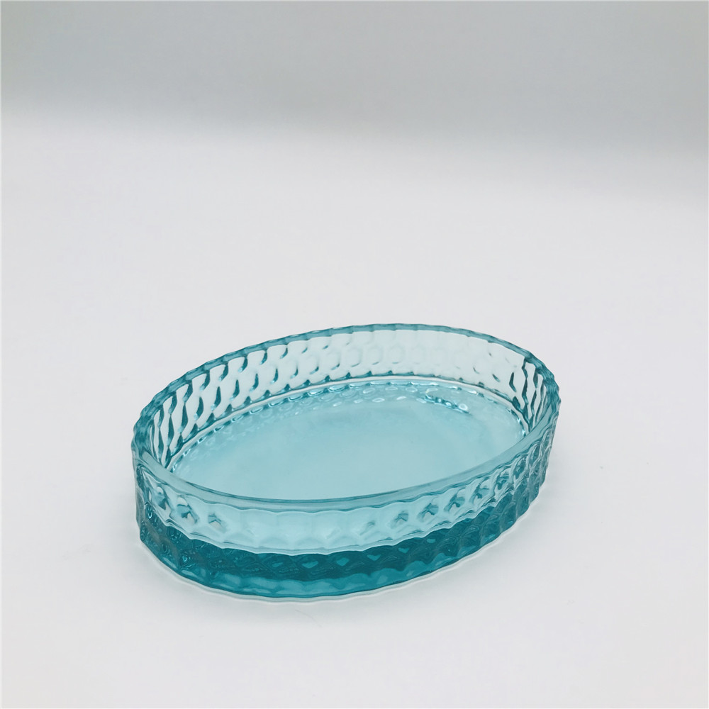 Honeycomb Pattern Glass Bath Accessories Set Frosted Lotion Bottle For Sustainable Bathroom Decor