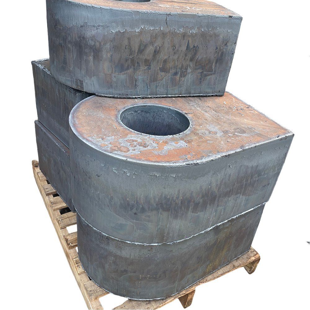 Carbon Steel Plate Custom Flame Cutting - Custom High Precision Steel Plate Parts for Mechanical Equipment