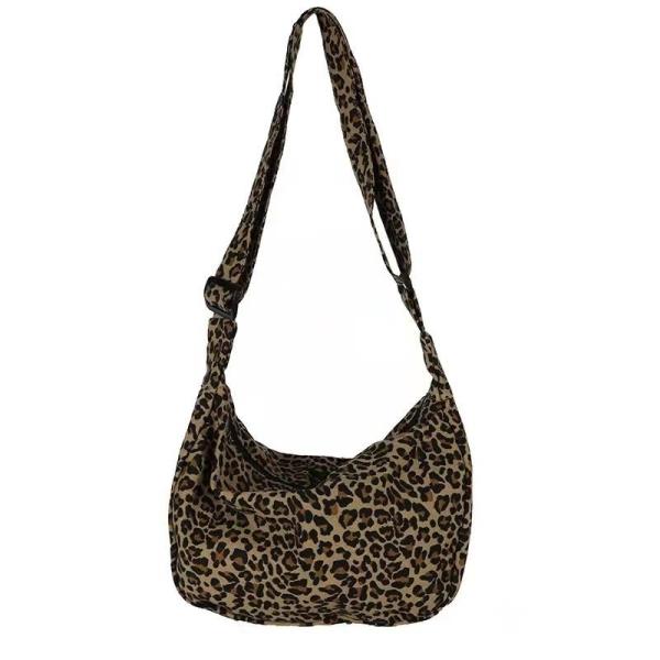 Fashion Leopard Print Eco Canvas Bags Zebra Design Lady Single Shoulder Bag