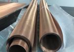 Copper Color Metal Coated Mesh Fabric Glass Laminate / Cu Color Metal Mesh