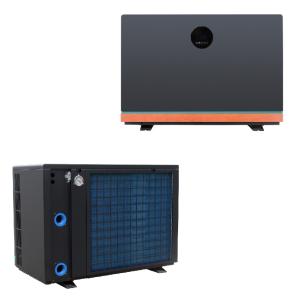 Wholesale R32 Swimming Pool Inverter Heat Pump Heater 7KW Black Or Silver from china suppliers