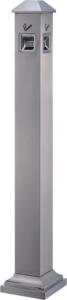 Wholesale 210*210*H1200 Stainless Steel Bins Hotel Lobby Lift Black Colour from china suppliers