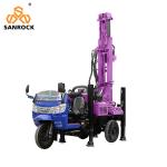 Portable Water Well Drilling Rig with Diesel Engine and 45-70rpm Rotation Speed