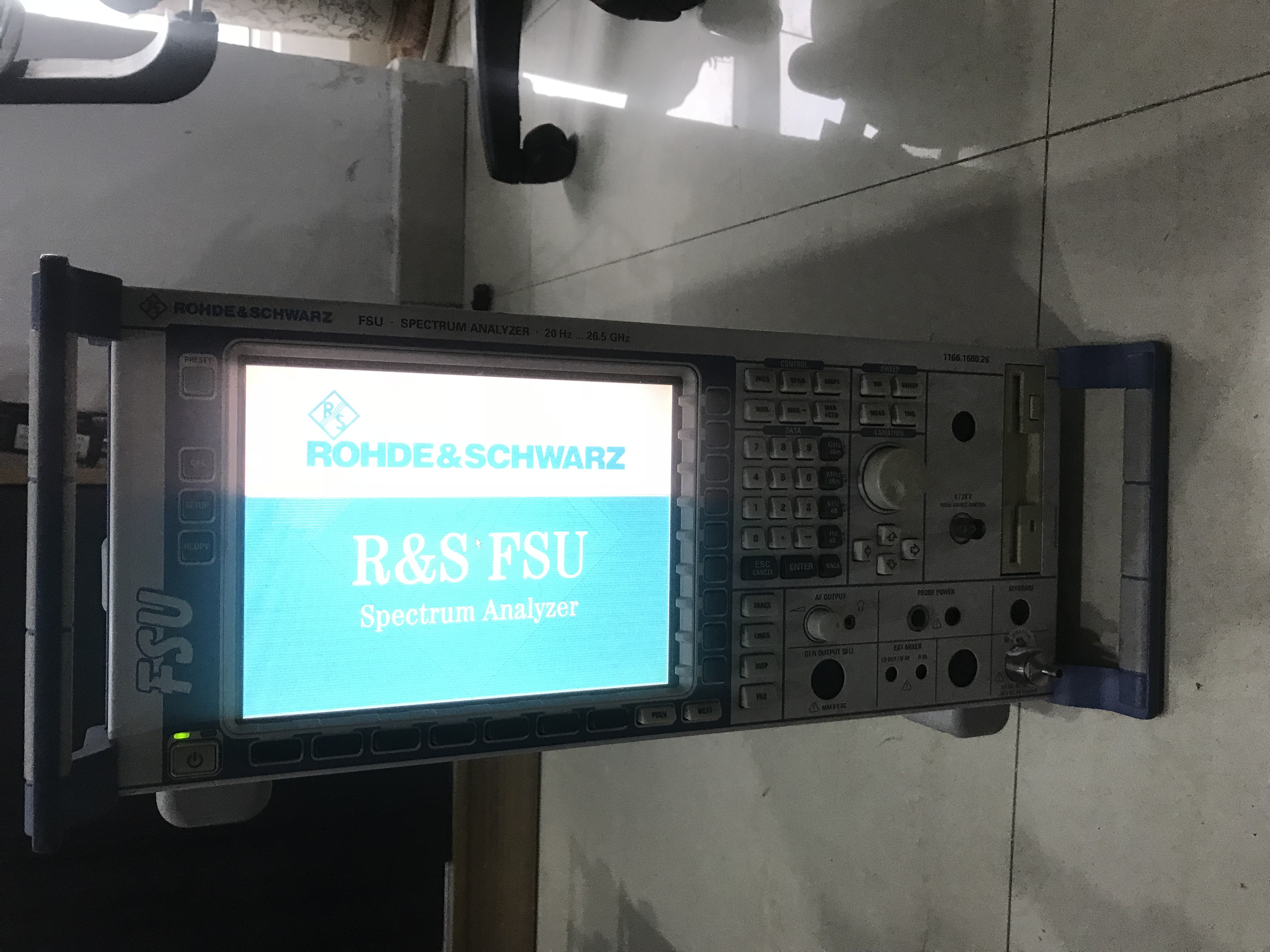 Portable FSU26 RF Spectrum Analyzer 20Hz-26.5GHz Rohde And Schwarz