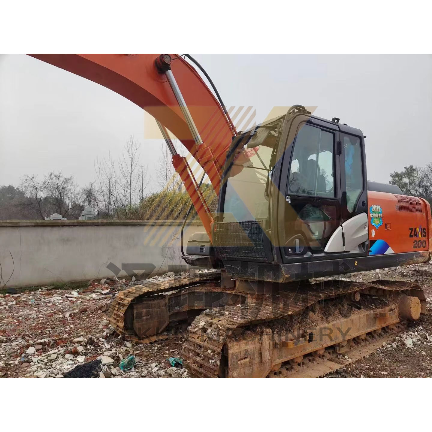 2013 2022 Hitachi ZX200 ZX200-3 5 5A Excavator Used Machine in Shanghai with Good