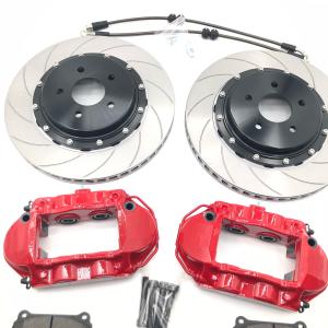 Wholesale Cast Iron HT250 4 Pot Brake Kit Caliper 355*28mm For 18in Rear Wheel from china suppliers
