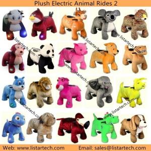 Wholesale Factory Supply Direct Sale Electronic Stuffed Animal kiddie Animal Ride on Game Toy from china suppliers