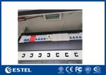 2100mm Galvanized Steel Outdoor Equipment Enclosure Double Door