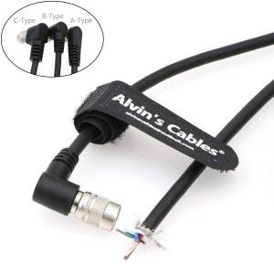 Wholesale TIS GigE Camera Right Angle Hirose Trigger Strobe PWS Cable from china suppliers