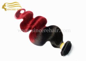 Wholesale 20 Inch Ombre WAVE Hair Extensions for Sale, 20&quot; 50 CM Body Wave OMBRE Virgin Remy Human Hair Weft Extensions For Sale from china suppliers