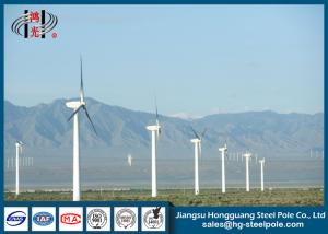 Wholesale Round Anticorrosive Wind Generator Pole Hot Roll Steel Q235 , Q345 from china suppliers