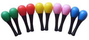 Wholesale Colorful Plastic egg maracas / Music Toy / Orff instruments / Promotion gift AG-PS1 from china suppliers