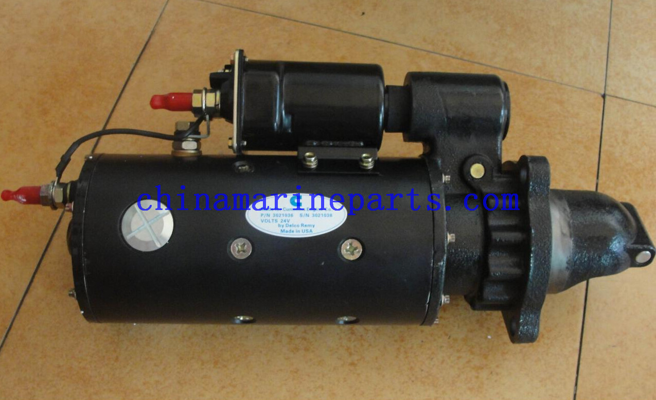 Cummins parts starting motor 3021036 for engine NTA855-C280