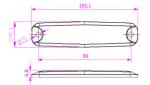 IP67 Anti Metal RFID Tag For Industry Equipment UHF On Metal Tag R6P