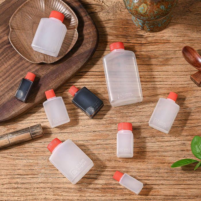Leakproof Small Plastic Square Squeezy vinegar Sushi Sauce Bottle 15ml 23ml