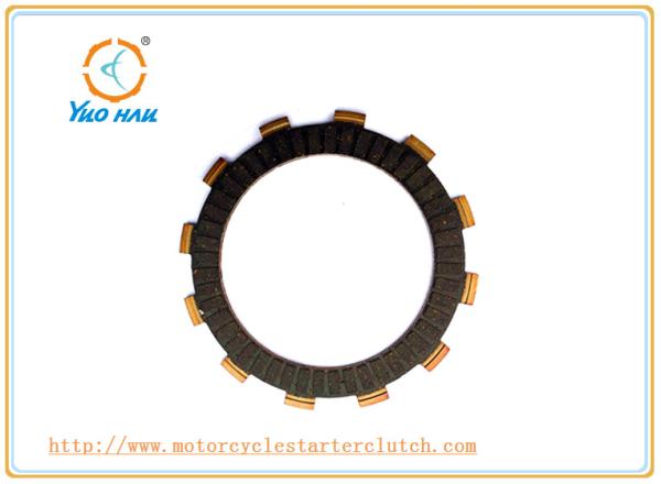 SUZUKI110 / QS110 Motorcycle Clutch Friction Plate / Rubber Or Paper Base
