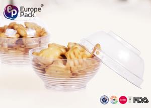 Wholesale 90 Ml Clear Disposable Plastic Cups With Lids Clear Plastic Salad Bowls from china suppliers