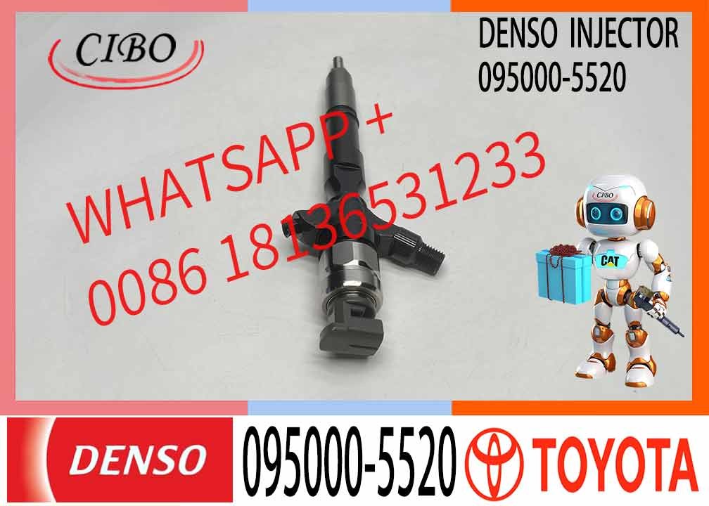 Excavator 095000-5930 095000-5520 095000-5440 095000-8290 095000-8220 Engine Common Rail Fuel Injector 095000-8560