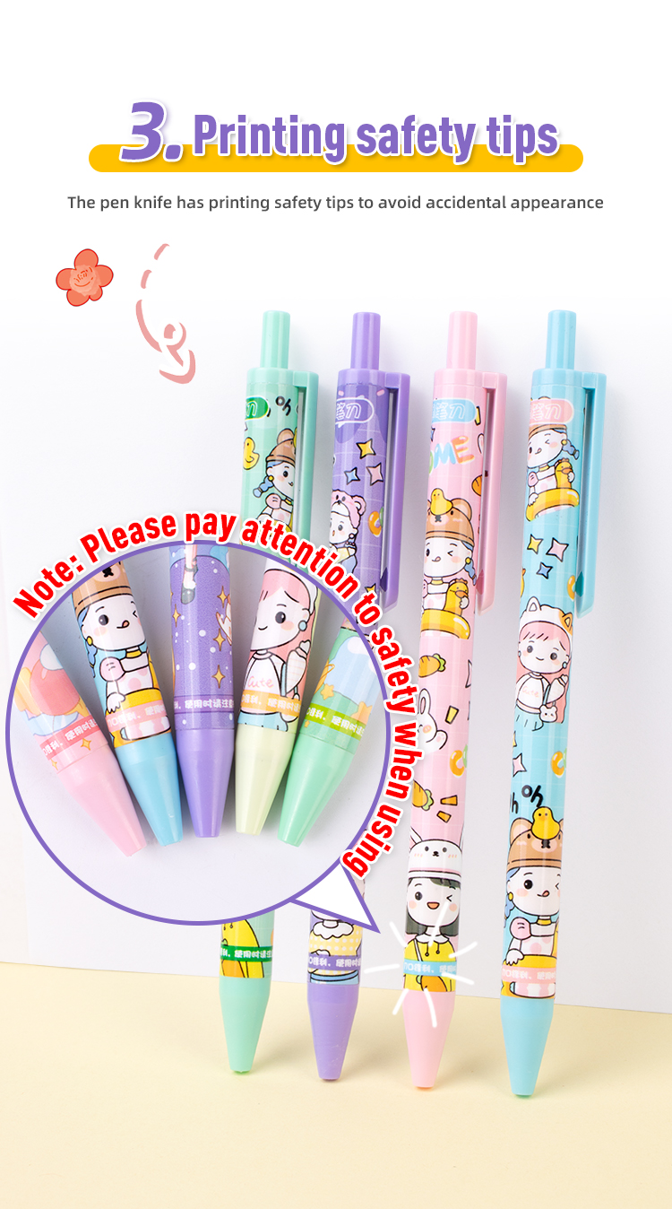 Ten Color Options for Art Engraving Portable Pen Shape Craft Hobby Knife Paper Pen Cutter