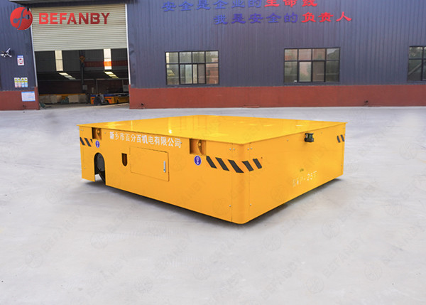 Bay To Bay Transport Battery Powered Cart , Motorized Platform Cart For Container