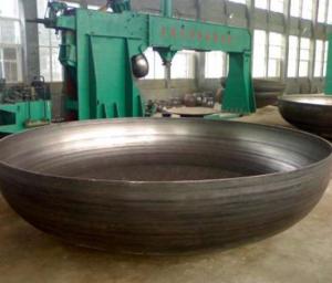 China Boiler Carbon Steel Dished Heads Hemispherical End Cap Half Sphere on sale
